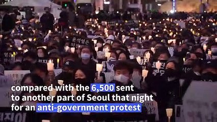 Candlelight vigils are being held to remember the victims of the South Korean Halloween catastrophe