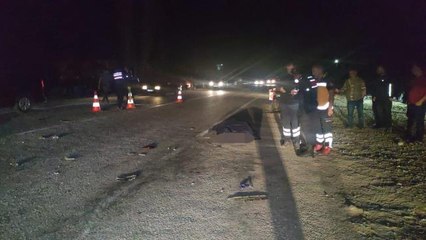 Zincirleme kazada 1 kişi öldü, 2 kişi yaralandı