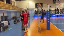 Images Maritima: Eldin Demirovic MVP et la joie du MVB à Fréjus