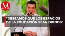 Rutilio Escandón inaugura infraestructura educativa en Chiapas