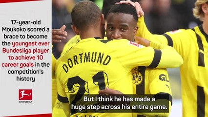 Terzic hails Moukoko development after Bochum brace