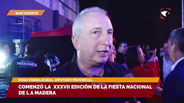 Comenzó la XXXVII edición de la Fiesta Nacional de la Madera