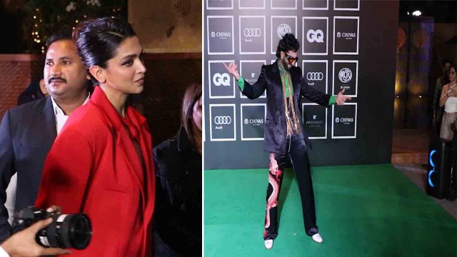 Ranveer Singh Deepika Padukone at GQ Men of the Year Awards 2022, Ranveer reached with a speaker!