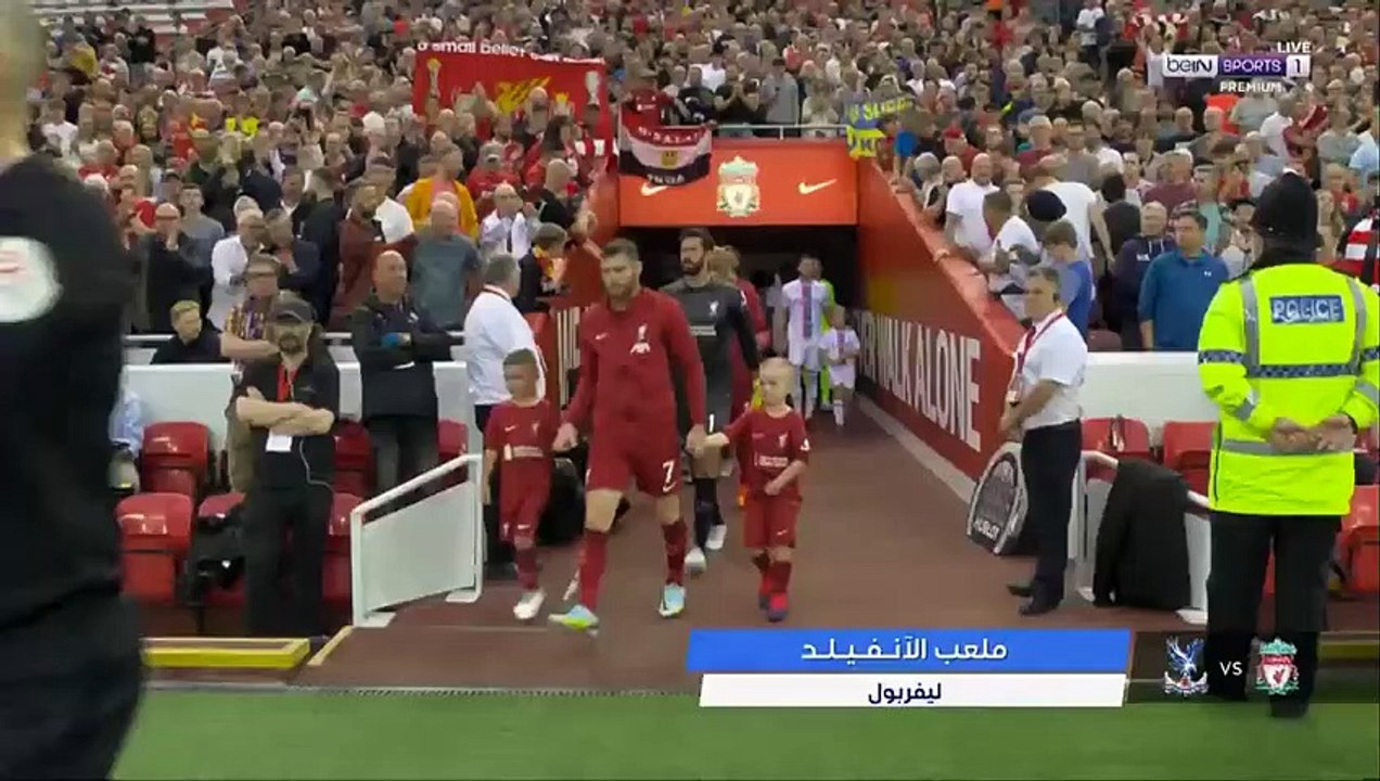 ملخص مباراة ليفربول وكريستال بالاس 1-1 الدوري  الانجليزي