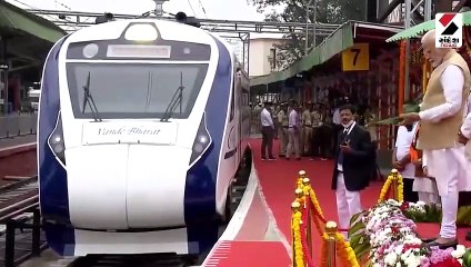 દેશને મળી પાંચમી વંદે ભારત ટ્રેન, PM મોદીએ લીલી ઝંડી આપી