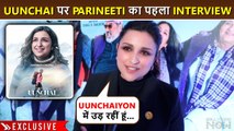 About UUNCHAI, Parineeti Chopra's FIRST Exclusive Reaction, Poses With Sooraj Barjatya, Neena and Team