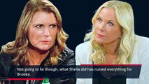 The Bold and The Beautiful Spoilers_ Brooke Discovers Sheila's Existence- Life I