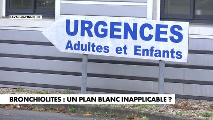 Le plan blanc activé face à l'épidémie de bronchiolite