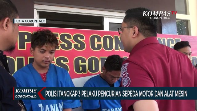 Polisi Tangkap 3 Pelaku Pencurian Sepeda Motor dan Alat Mesin