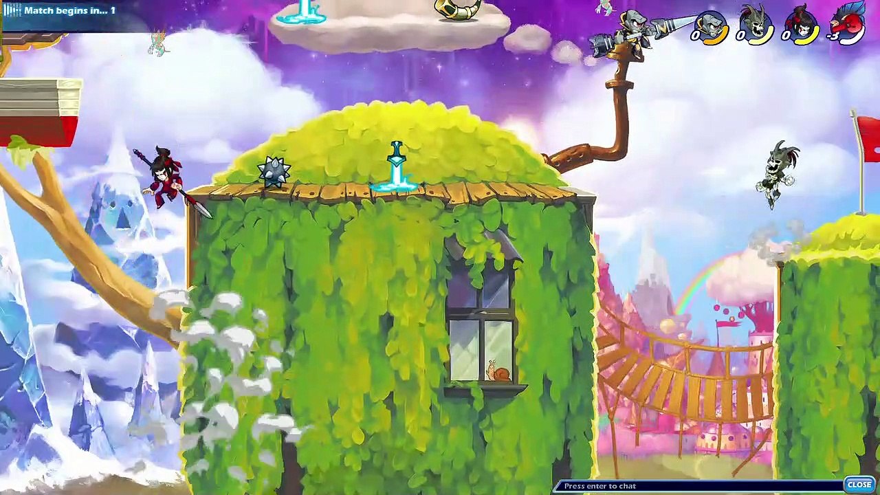 The Mic Was Messed Up as I Was Playing Brawlhalla