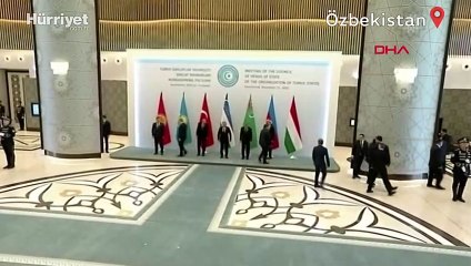 Cumhurbaşkanı Erdoğan, aile fotoğrafı çekimine katıldı