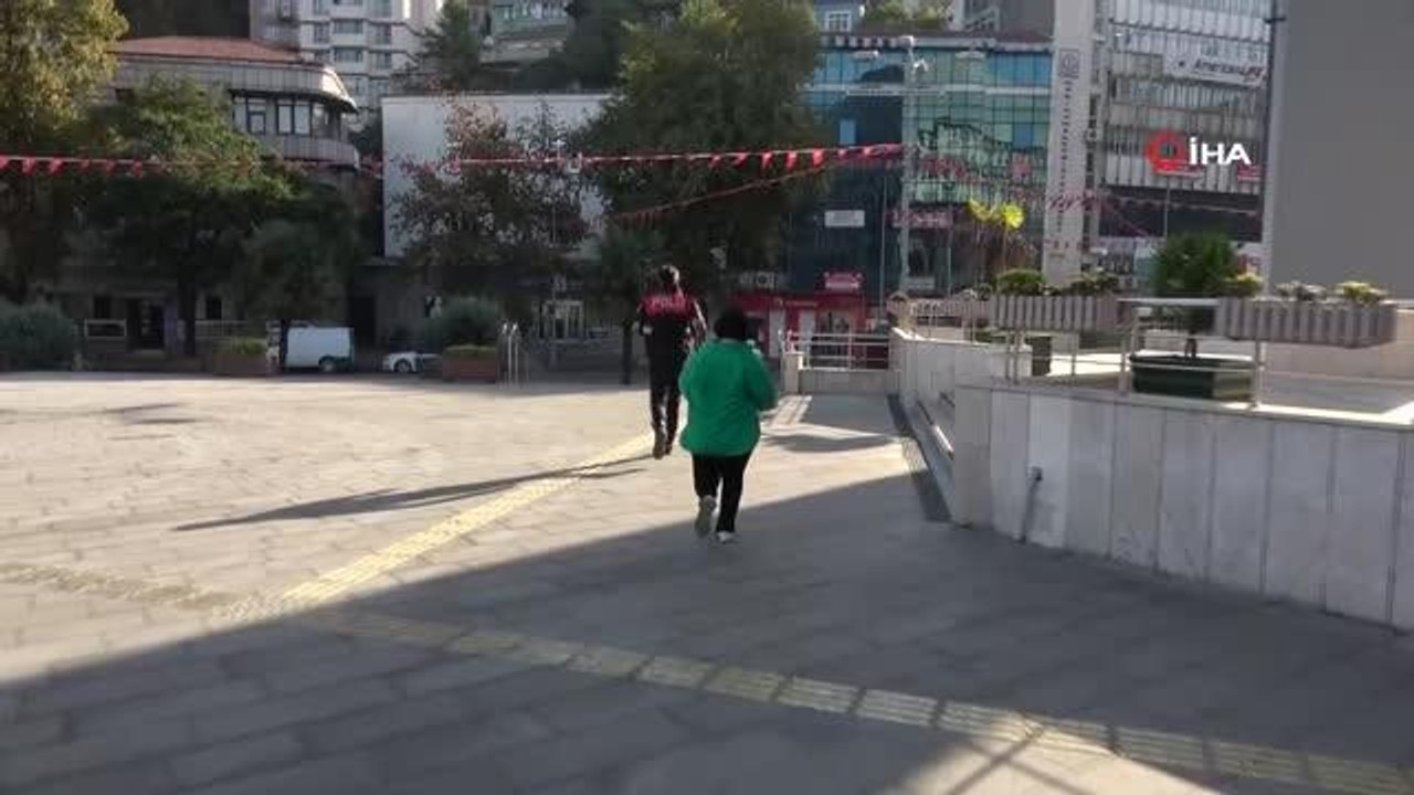 Polis ekipleri kimliğini unutan adayları sınav salonlarına yetiştirdi