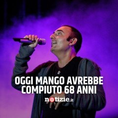 In ricordo di Mango, morto sul luogo che amava di più
