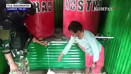 Pasukan Kostrad Ngegas Dapatkan Air Bersih untuk Warga Kampung Amaesiga