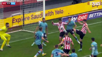McBurnie & Ndiaye in 7 goal thriller  _ Sheffield United 5-2 Burnley _ EFL Championship highlights
