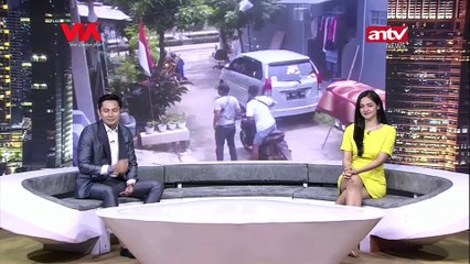 TEREKAM CCTV, AKSI 2 MALING MOTOR DIGAGALKAN EMAK-EMAK