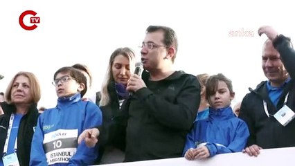 Maraton başladı! Ekrem İmamoğlu: Cumhuriyetimizin 100. yılına koşuyoruz