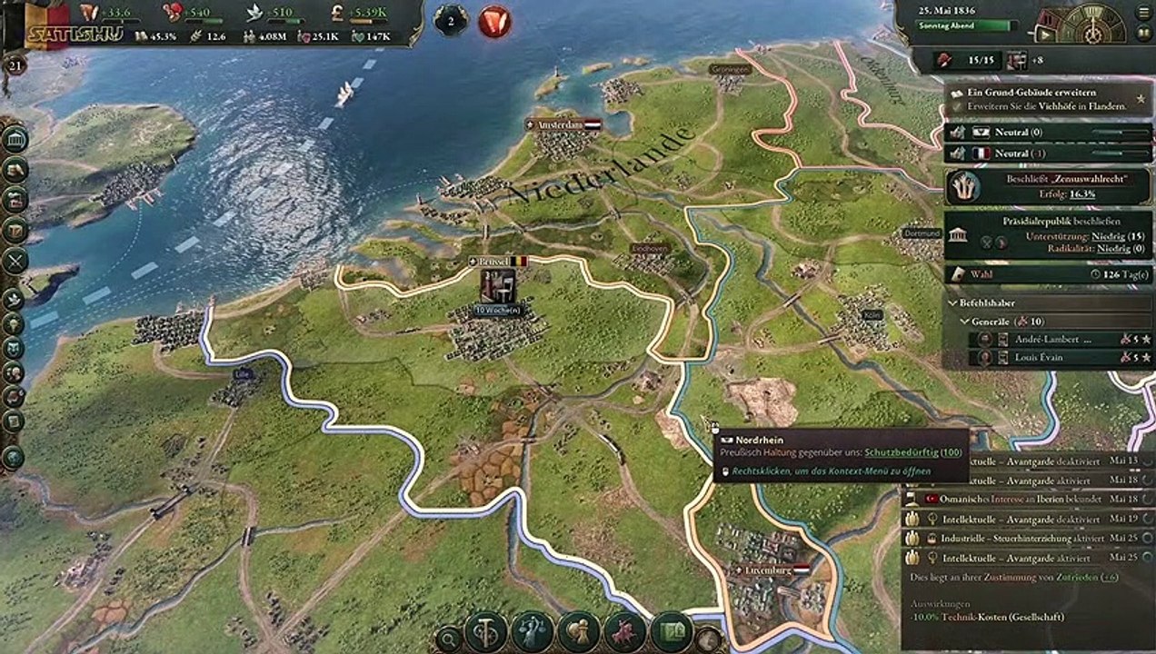 Lernen mit Belgien (Part 2) | Victoria 3  |  Ep. 3