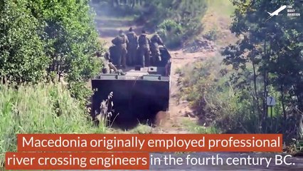 Soviet Technology in Action_ Crossing River With a Truck in the Back !