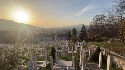 Saraybosna'daki tarihi çeşmelerden akan su, şehre "hayat vermeye" devam ediyor