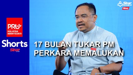 17 bulan tukar PM perkara memalukan