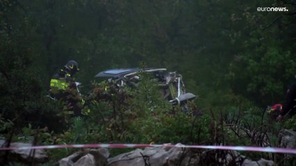 На юге Италии разбился вертолёт