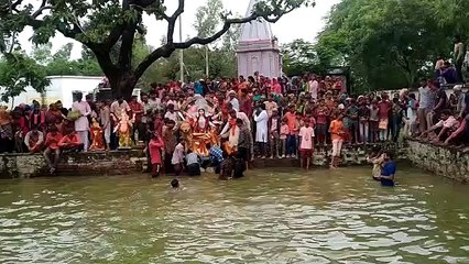 मूर्ति विसर्जन full video   jai mata di | shivankverma #viral #trending