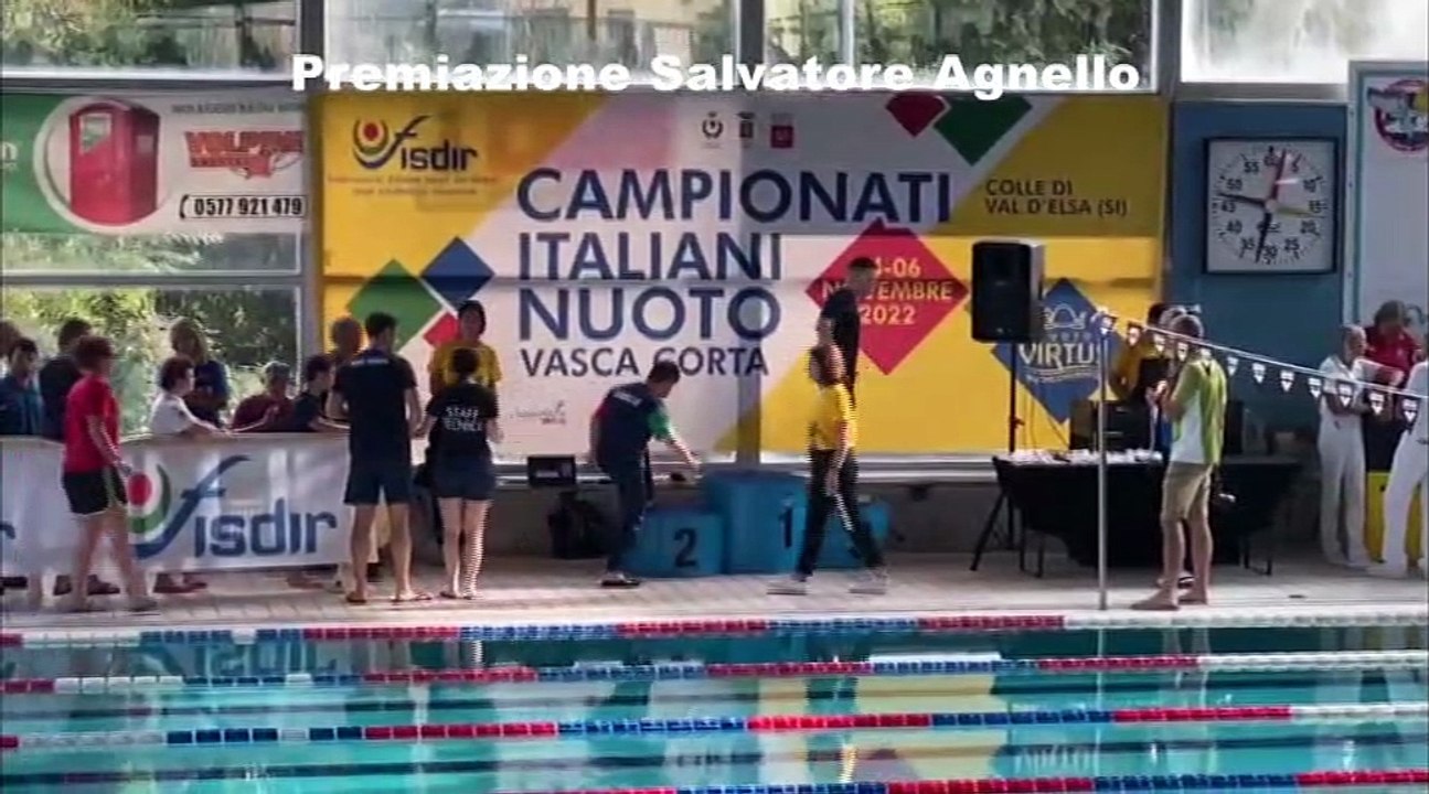 Sei medaglie ai campionati italiani di nuoto paralimpico Fisdir in vasca corta