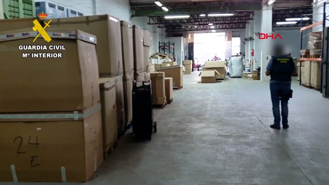 İspanya’da 32 ton uyuşturucu ele geçirildi
