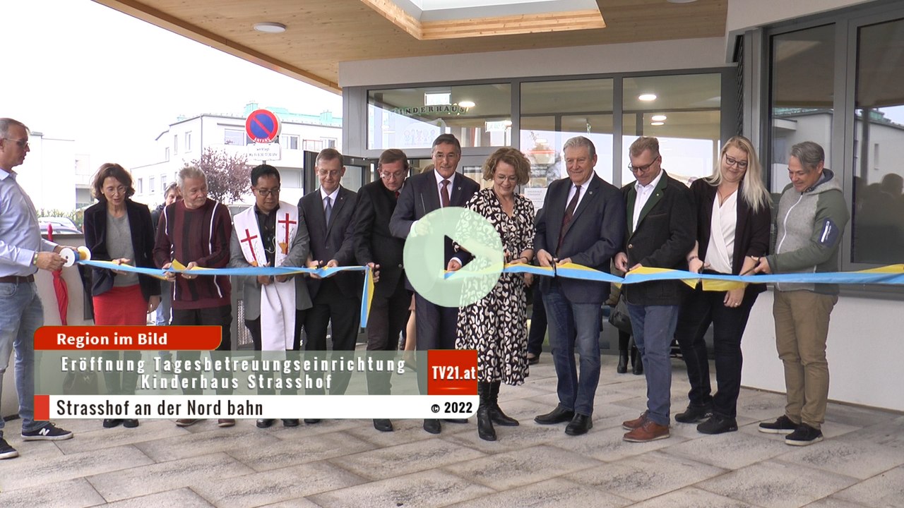 Strasshof |  Eröffnung Tagesbetreuungseinrichtung - Kinderhaus Strasshof