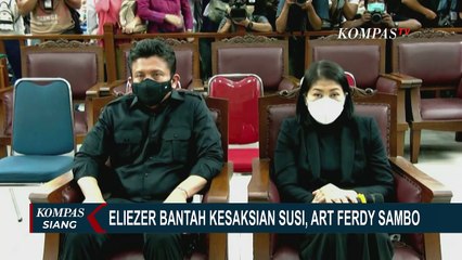 ART Sambo, Susi Sebut Eliezer Tegur Yosua saat Hendak Angkat PC! Eliezer: Tidak Benar, Yang Mulia