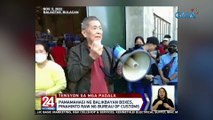 Pamamahagi ng balikbayan boxes, pinahinto raw ng Bureau of Customs | 24 Oras Weekend