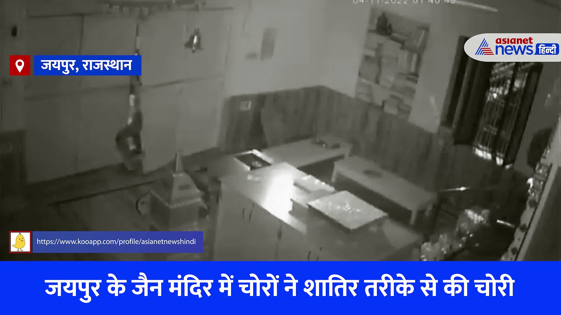 Video: सात तालों को तोड़ मंदिर में घुसे चोर, चोरी का ऐसा शातिराना खेल हैरान कर देगा  