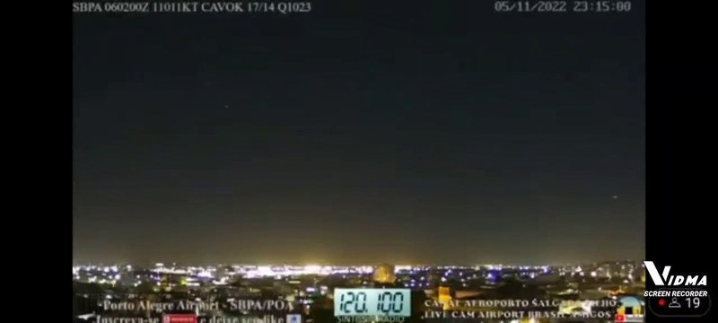 Pilotos relatam ter visto ovnis em Porto Alegre