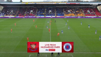 St Johnstone Vs Rangers 1 half