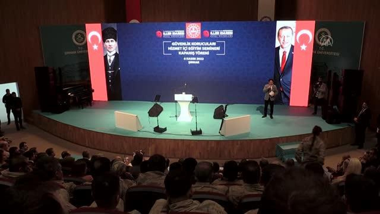 Güvenlik Korucuları Hizmet İçi Eğitim Semineri Kapanış Töreni