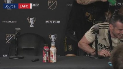 LAFC players crash Bale's presser after winning MLS Cup