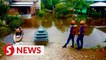Flash floods hit several areas in Rantau Panjang