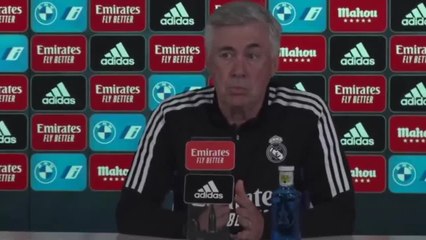 Rueda de prensa de Ancelotti en la previa de visitar al Rayo Vallecano
