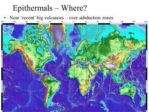 ORE DEPOSITS 5101 Part 5 Epithermal Deposits
