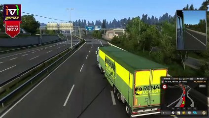 Speed Test Mercedes Actros - ETS 2 1.45 - #ets2 #mercedestruck #speedtest