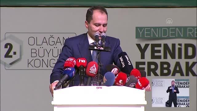 Fatih Erbakan, Yeniden Refah Partisi Genel Başkanlığına bir kez daha seçildi (2)