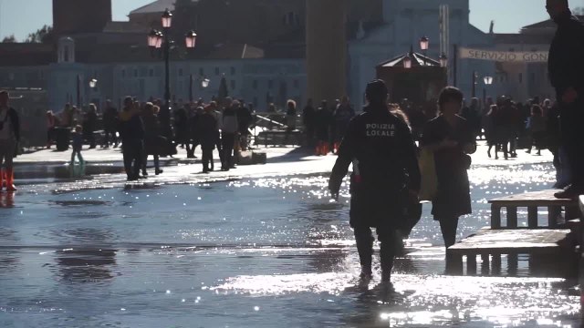 Venezia, mini-acqua alta senza il Mose: allagata solo Piazza San Marco