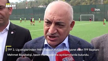 Mehmet Büyükekşi: "Hakem atamalarını kulüp başkanlarımızın gözü önünde yaptıracağız"