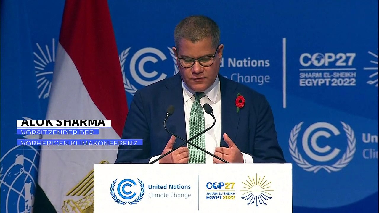 Un-klimakonferenz im ägyptischen scharm el-scheich eröffnet