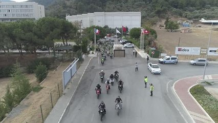 Organ bağışına dikkati çekmek için motosiklet turu yapıldı