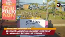 Se realizó la maratón solidaria “Chau Polio” de la mano del Rotary Club Posadas