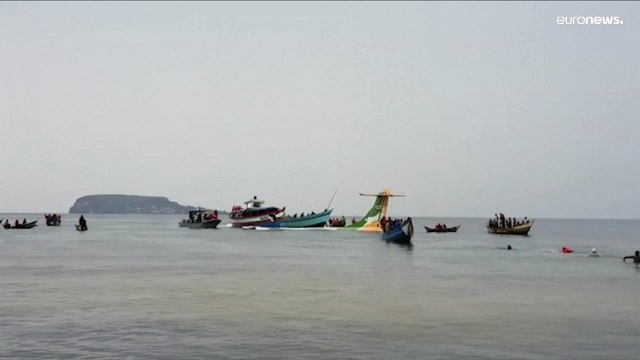 В озеро Виктория рухнул самолёт, есть жертвы