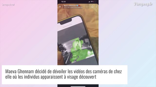 Maeva Ghennam : Des hommes ont mis le feu chez elle, elle dévoile des vidéos de ses agresseurs à visage découvert