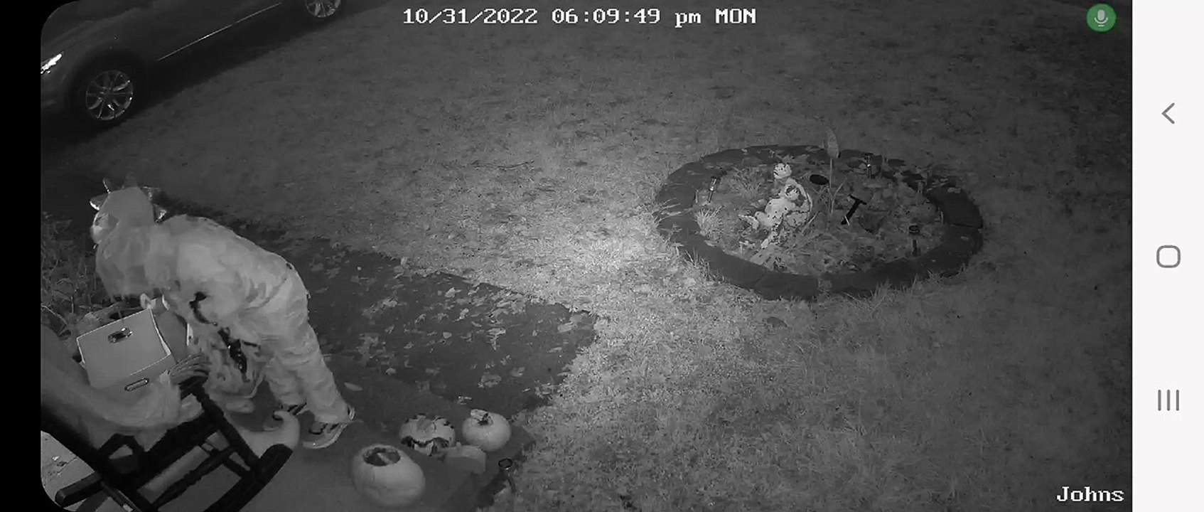 Kids Put Candy in Empty Halloween Bowl